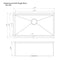 33 In. Garmisch Undermount Single Bowl Satin Stainless Steel Kitchen Sink With Bottom Grid And Accessories
