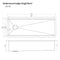 43" Garmisch Undermount Single Bowl Kitchen Sink with Bottom Grid and Accessories
