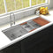 45 In. Garmisch Undermount Single Bowl Satin Stainless Steel Kitchen Sink With Bottom Grid And Accessories