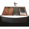 33 In. Moritz Farmhouse Apron Mount Single Bowl Stainless Steel Kitchen Sink With Bottom Grid And Accessories