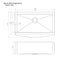 33 In. Moritz Farmhouse Apron Mount Single Bowl Satin Stainless Steel Kitchen Sink With Bottom Grid And Accessories