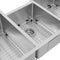 45 In. Breckenridge Undermount Triple Bowl Stainless Steel Kitchen Sink With Bottom Grid And Accessories