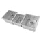 45 In. Breckenridge Undermount Triple Bowl Stainless Steel Kitchen Sink With Bottom Grid And Accessories