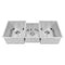 45 In. Breckenridge Undermount Triple Bowl Stainless Steel Kitchen Sink With Bottom Grid And Accessories