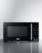 Compact Microwave with USB Ports and Allocator