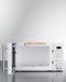 Compact Microwave with USB Ports and Allocator