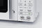 Compact Microwave with USB Ports and Allocator