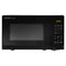 0.7 cu. ft. 700W Sharp Black Carousel Countertop Microwave Oven