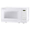 0.7 cu. ft. 700W Sharp White Carousel Countertop Microwave Oven