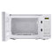 0.7 cu. ft. 700W Sharp White Carousel Countertop Microwave Oven