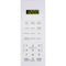 0.7 cu. ft. 700W Sharp White Carousel Countertop Microwave Oven