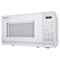 0.7 cu. ft. 700W Sharp White Carousel Countertop Microwave Oven