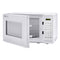 0.7 cu. ft. 700W Sharp White Carousel Countertop Microwave Oven