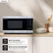 0.9 Cu. Ft. 900w Stainless Steel Countertop Microwave Oven