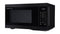 1.1 Cu. Ft. 1000w Black Countertop Microwave Oven