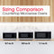 1.1 Cu. Ft. 1000w Stainless Steel Countertop Microwave Oven