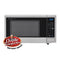 1.4 cu. ft. 1000W Sharp Stainless Steel Carousel Countertop Microwave Oven
