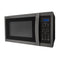1.4 cu. ft. 1100W Sharp Black Stainless Steel Countertop Microwave Oven
