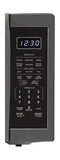 1.4 Cu. Ft. 1100w Black Stainless Steel Countertop Microwave Oven