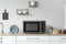 1.4 Cu. Ft. 1100w Black Stainless Steel Countertop Microwave Oven