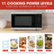 1.4 Cu. Ft. 1100w Stainless Steel Countertop Microwave Oven With Inverter Technology