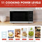 1.4 Cu. Ft. 1100w Stainless Steel Countertop Microwave Oven With Inverter Technology