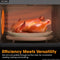 1.5 Cu. Ft. 900w Stainless Steel Convection Countertop Microwave Oven