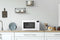 1.5 Cu. Ft. 900w White Convection Countertop Microwave Oven
