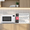 1.5 Cu. Ft. 900w White Convection Countertop Microwave Oven