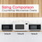 1.5 Cu. Ft. 900w White Convection Countertop Microwave Oven