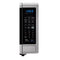 1.8 cu. ft. 1100W Sharp Stainless Steel Countertop Microwave Oven with Black Mirror Door