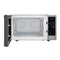 1.8 cu. ft. 1100W Sharp Stainless Steel Countertop Microwave Oven with Black Mirror Door