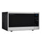 1.8 cu. ft. 1100W Sharp Stainless Steel Countertop Microwave Oven with Black Mirror Door