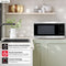 2.2 Cu. Ft. 1200w Stainless Steel Countertop Microwave Oven With Inverter Technology