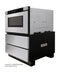 24 In. 1.2 Cu. Ft. Built-in Stainless Steel Microwave Drawer™ Oven