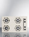 30" Wide 4-Burner Gas Cooktop