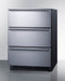 24" Wide Built-In 3-Drawer Outdoor All-Refrigerator