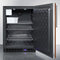24" Wide Outdoor All-Freezer With Icemaker (Panel Not Included)