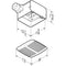 Sensonic 110 CFM Ceiling Bathroom Exhaust Fan with Speaker and Bluetooth Wireless Technology, ENERGY STAR