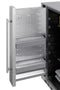 Shallow Depth 24" Wide Outdoor Built-In All-Refrigerator With Slide-Out Storage Compartment