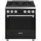 Range with Gas Hob 30" Aesthetic