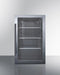 Shallow Depth Indoor/Outdoor Beverage Cooler