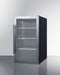 Shallow Depth Indoor/Outdoor Beverage Cooler, ADA Compliant