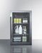 Shallow Depth Indoor/Outdoor Beverage Cooler, ADA Compliant