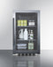 Shallow Depth Indoor/Outdoor Beverage Cooler