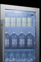 Shallow Depth Indoor/Outdoor Beverage Cooler