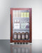 Shallow Depth Indoor/Outdoor Beverage Cooler