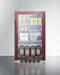 Shallow Depth Indoor/Outdoor Beverage Cooler