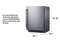 24" Wide Outdoor All-Refrigerator, ADA Compliant