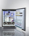 24" Wide Built-In Outdoor All-Refrigerator